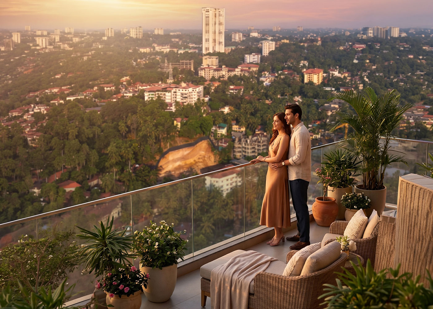 Luxury residential apartments in Mangalore at Vajra Infinity by Vajra Builders