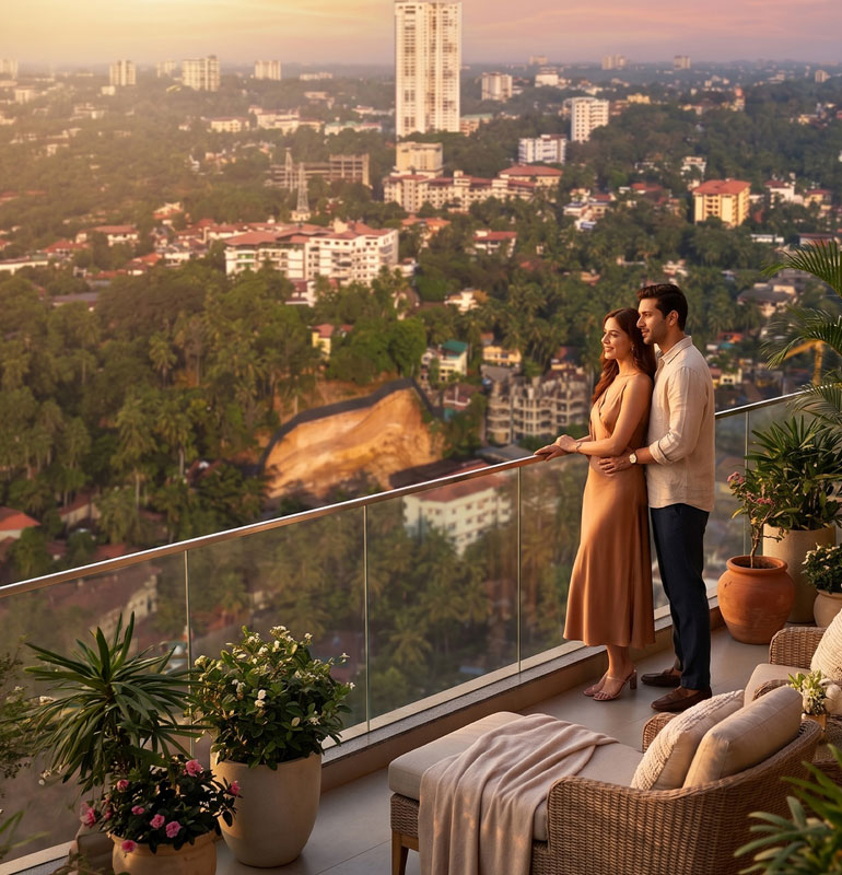 Luxury residential apartments in Mangalore at Vajra Infinity by Vajra Builders