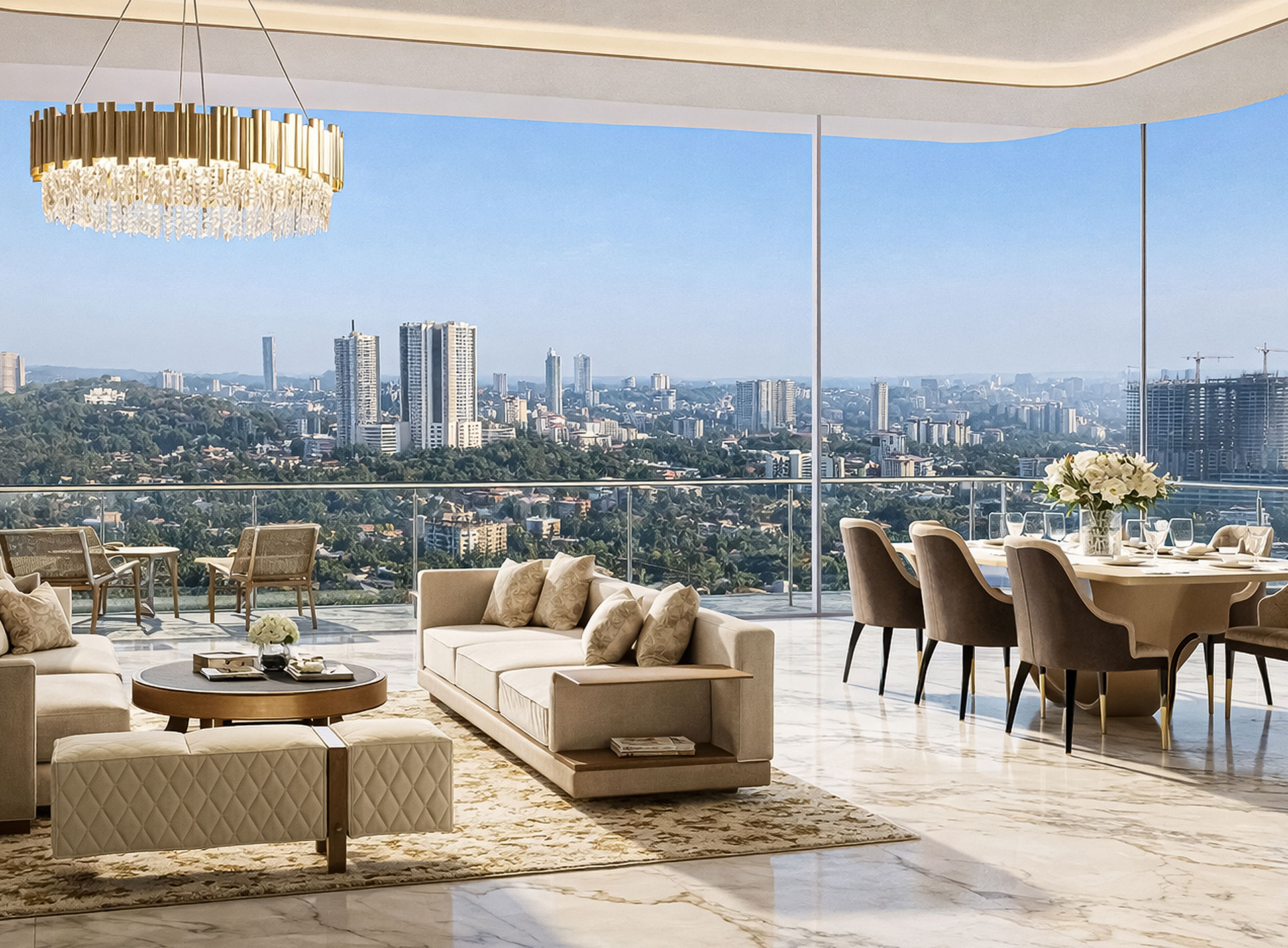 Vajra Infinity Interior – Modern Apartment Design by Vajra Builders