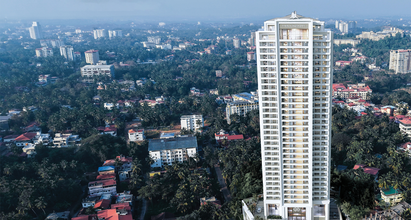 Vajra Infinity luxury apartments in Mangalore by Vajra Builders