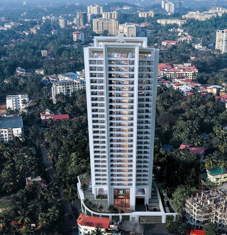 Vajra Infinity luxury apartments in Mangalore by Vajra Builders